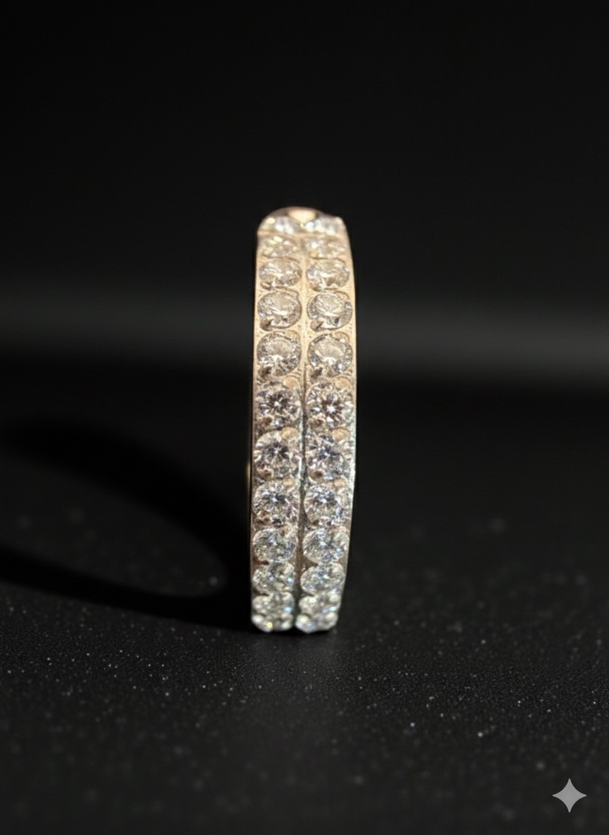 Obręcz z cyrkoniami